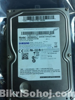 500gb hard disk for desktop